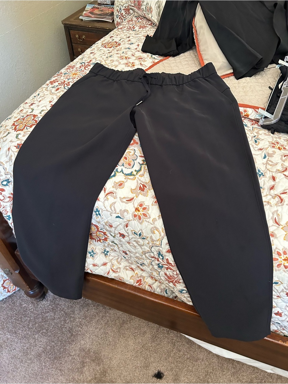 lululemon athletica Black Relaxed-Fit Track Joggers